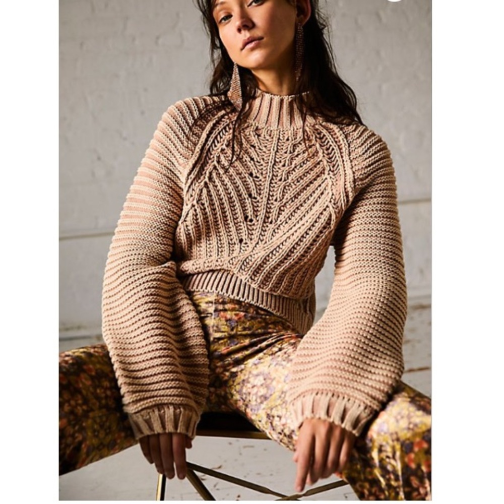 Free People Cotton Sweater